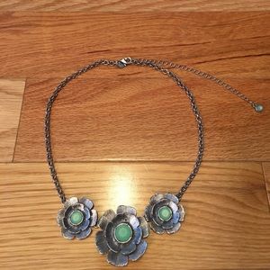 Lia Sophia Boho Floral Necklace